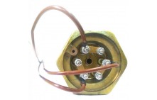 Блок ТЭН для электрокотла 3,0 кВт  (1000Вт*3) медный RTF 480 мм с трубкой термостата, резьба G 2" (59 мм) 182371